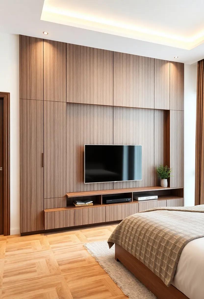 Blend Style ​and Functionality With Artistic Modular TV Arrangements