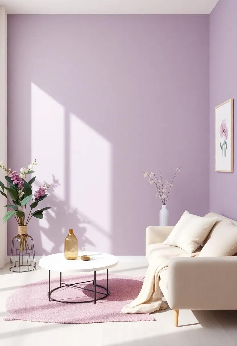 Bringing Nature Indoors: Floral inspirations with ⁤Violet and ‌Ivory