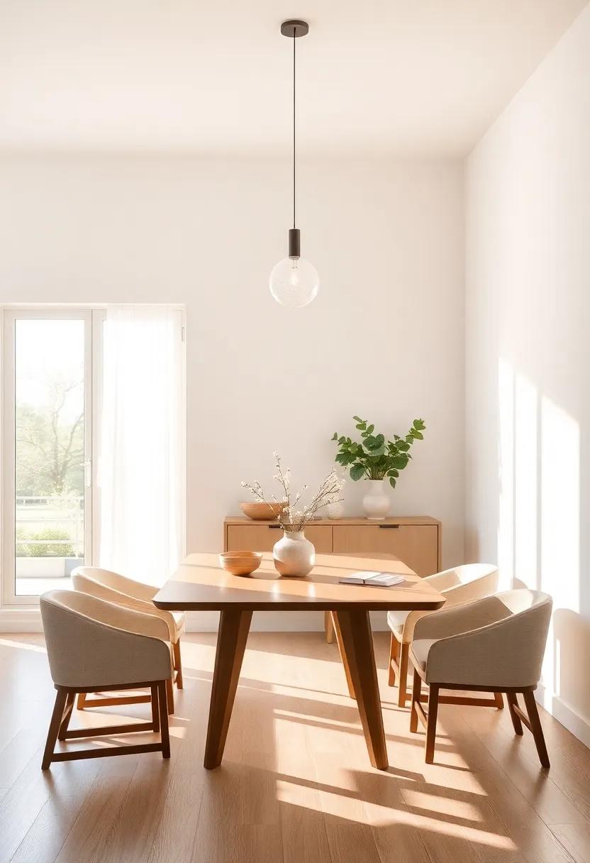 Embracing ⁣the ⁣Warm Glow of Sunlight in Your Dining​ Space