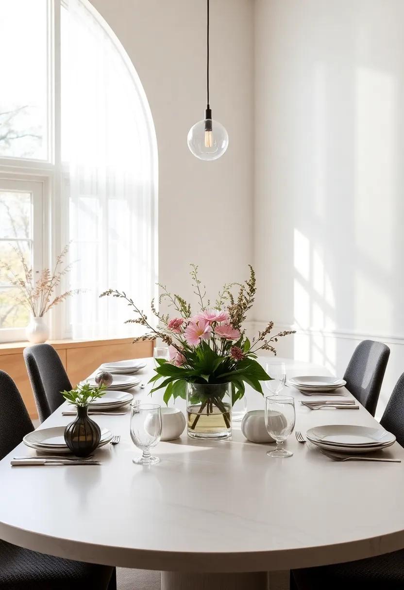 Dining ‍Table Centerpieces That Mimic Nature's Beauty