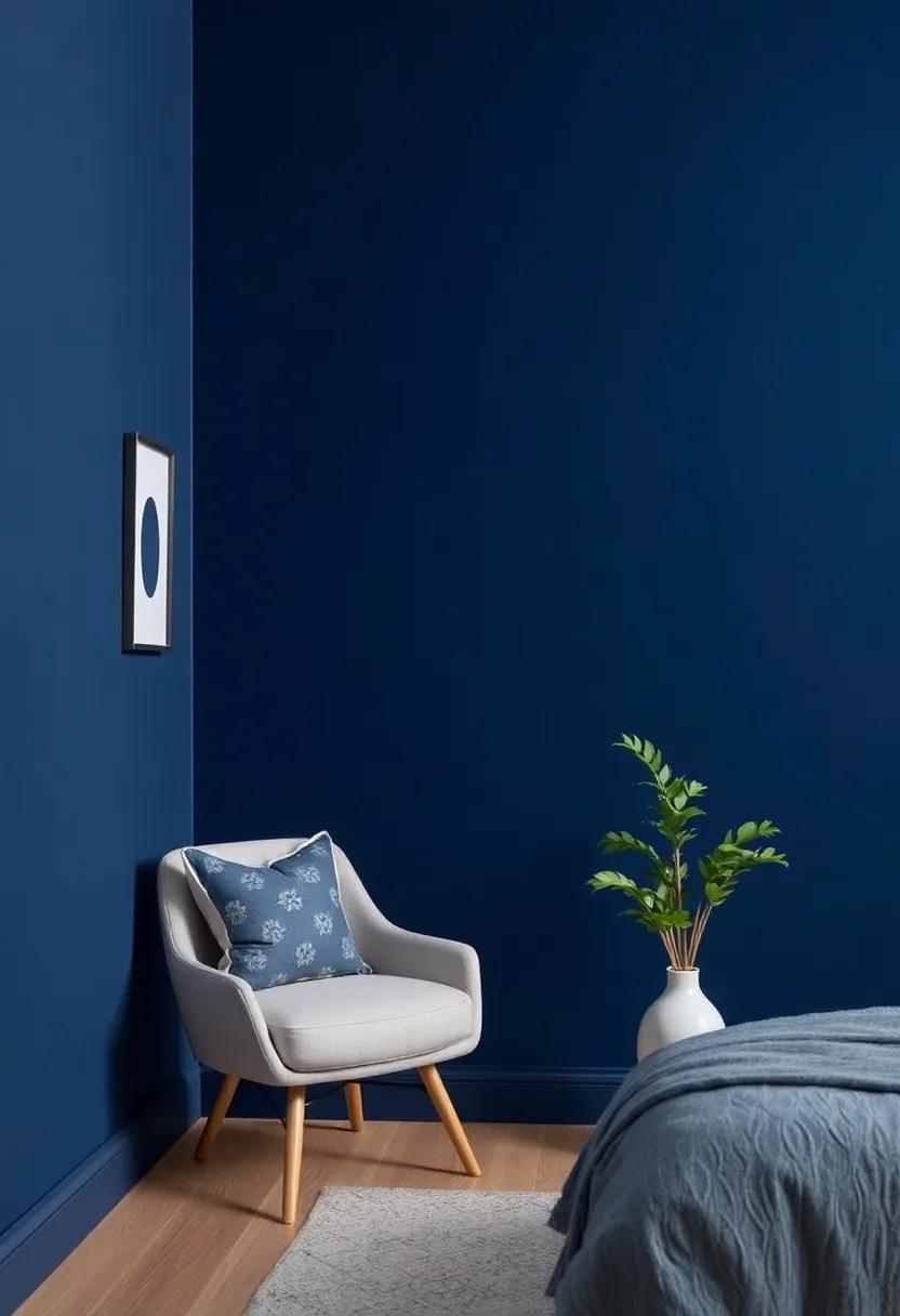 Elegant‍ Wall Treatments: Navy paint Ideas for Maximum Impact