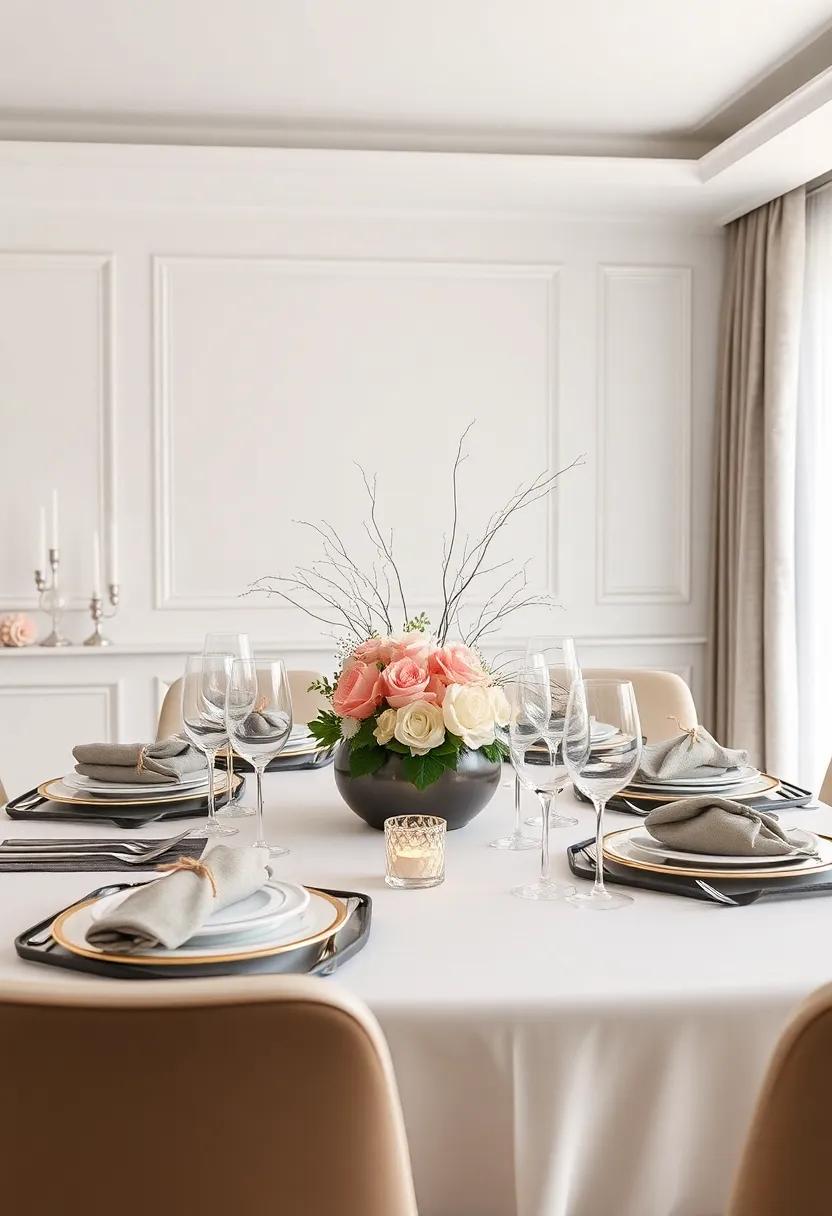 Elevate Your Dining Room with ‌Sparkling table Centerpieces for the New Year