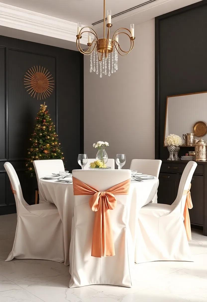 Stylish Chair Covers and Sashes to Refresh Your⁣ Dining Seating
