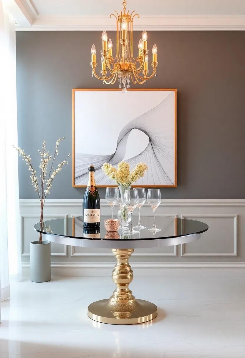 Adding a Champagne Station: A Chic Addition to Your dining Space