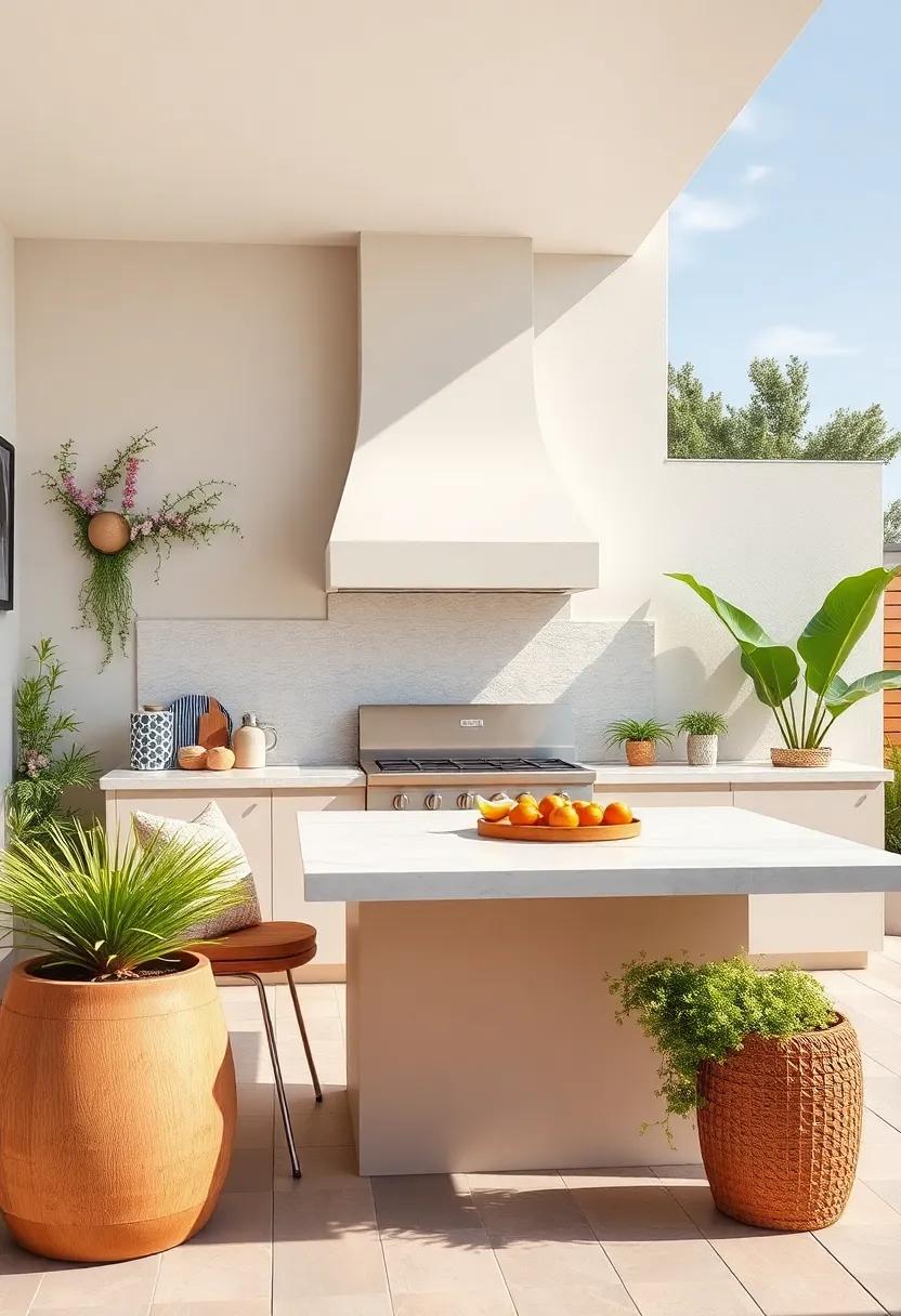 Add Color and Texture with Creative ⁤Outdoor Decor Elements