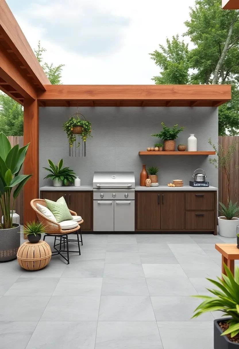 Highlight Seasonal Decor Ideas for Your Outdoor kitchen Space