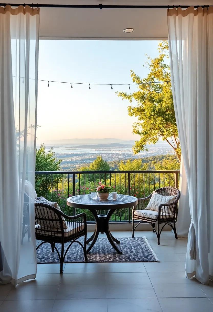 Frame the View: Use sheer curtains to elegantly frame picturesque views while keeping bugs at​ bay during warm ⁢evenings