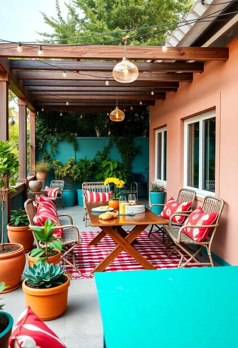 Explore Bold Color Palettes To ⁢Brighten Up Your Outdoor Dining Atmosphere