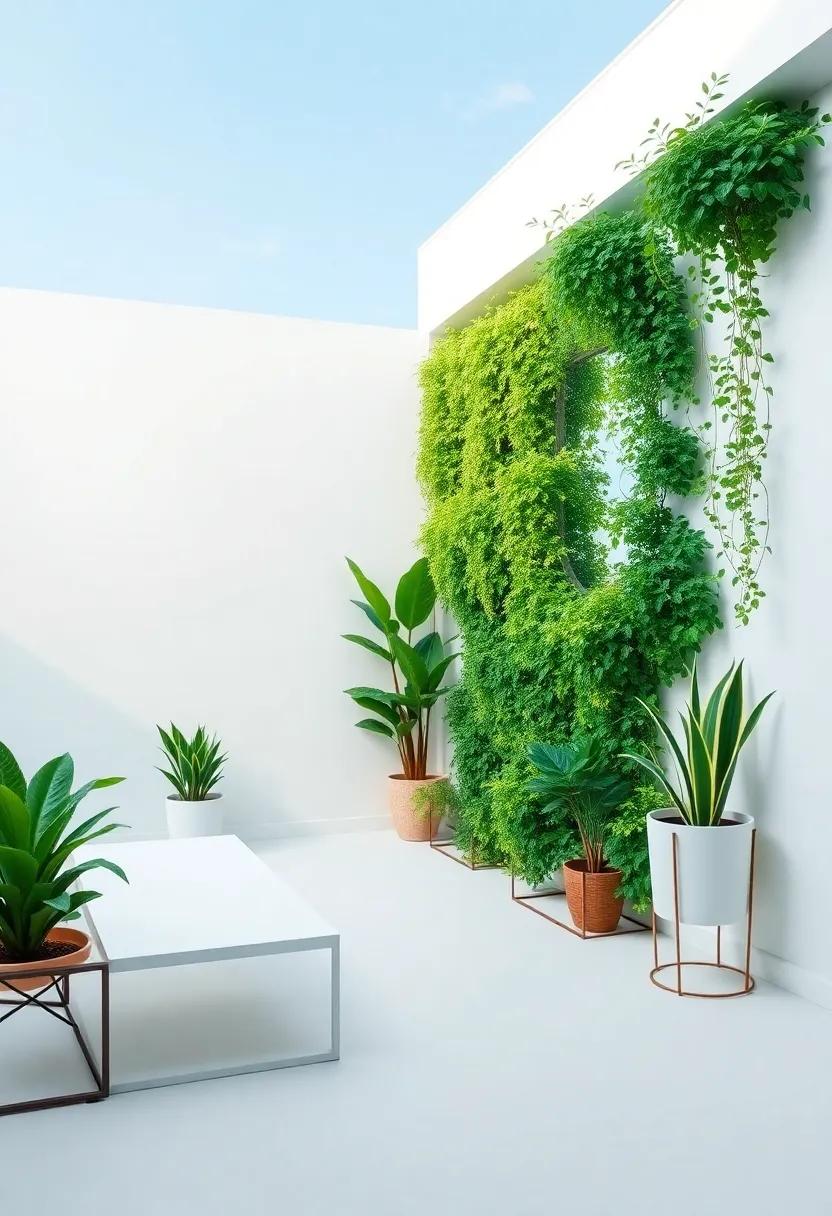 Utilizing Vertical Gardens for a Lush and green Atmosphere