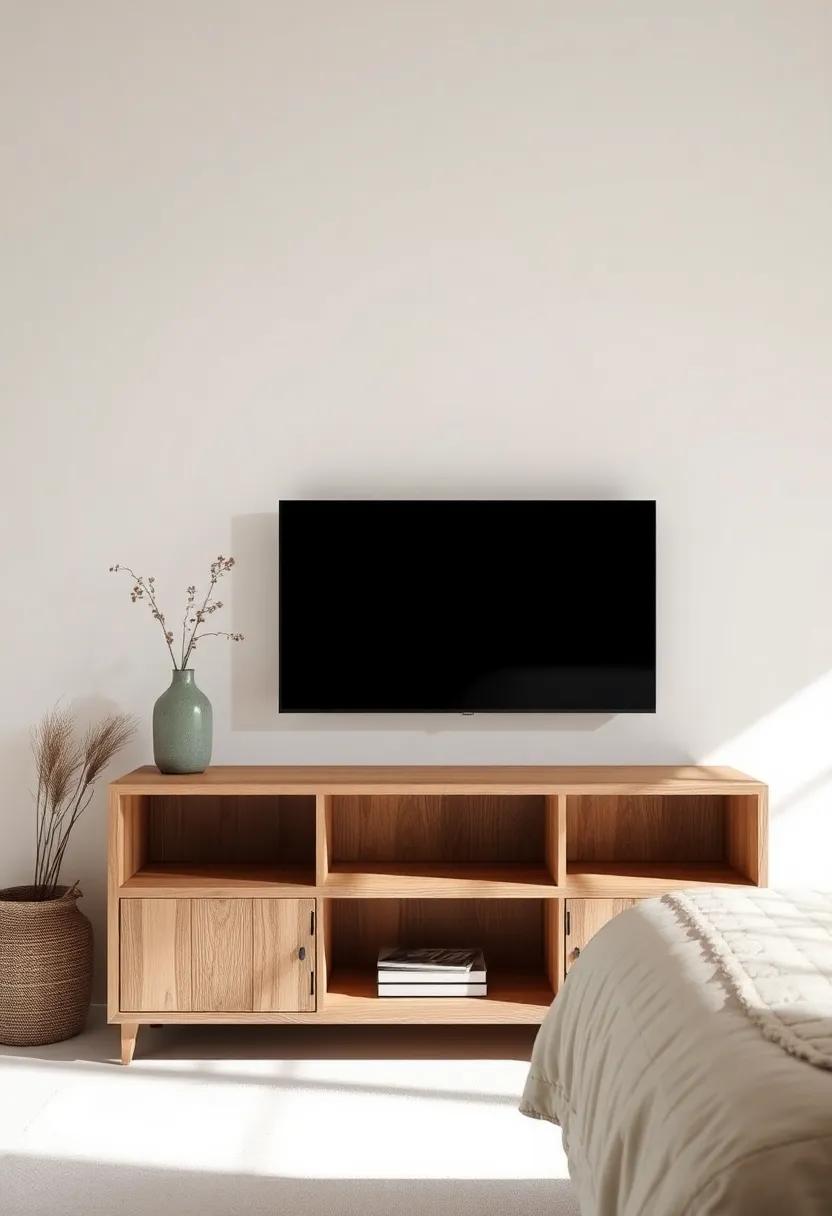 Embracing Nature: Incorporating Natural Elements Into your​ Rustic Bedroom TV⁢ Unit Design