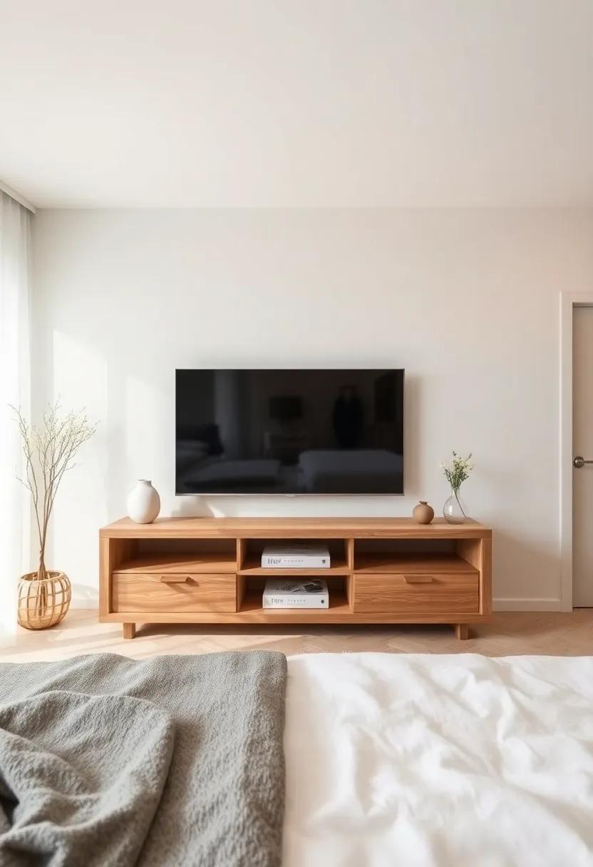 Inviting Simplicity: An Organized TV​ Unit for Stress-Free ⁢Relaxation