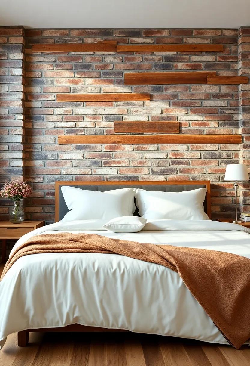 A fusion of Comfort and Aesthetics: ⁣The Essence of Rustic Chic Walls