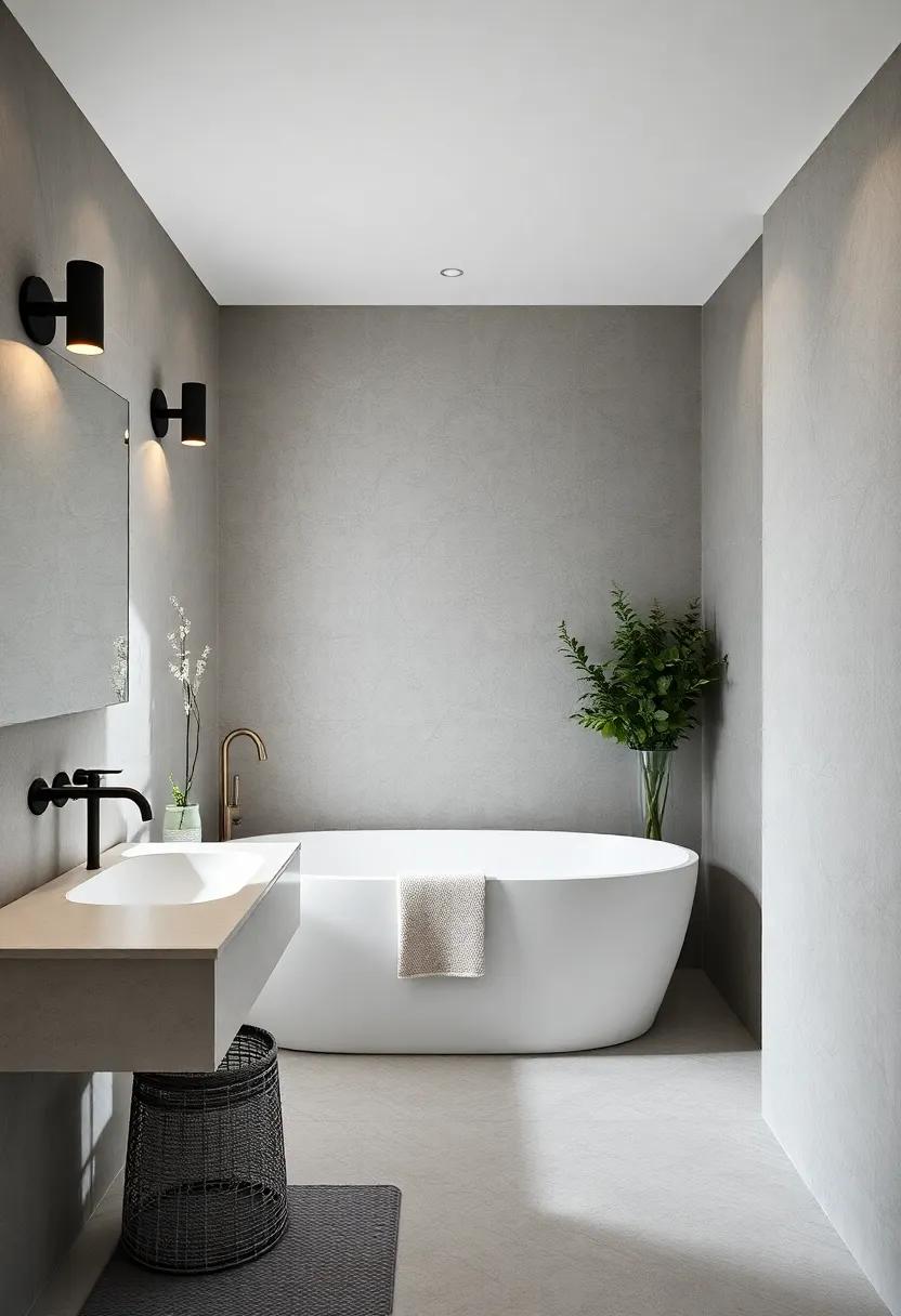 The ​Harmonious Balance of‍ Light and Dark‍ in ⁤Relaxing Bathrooms