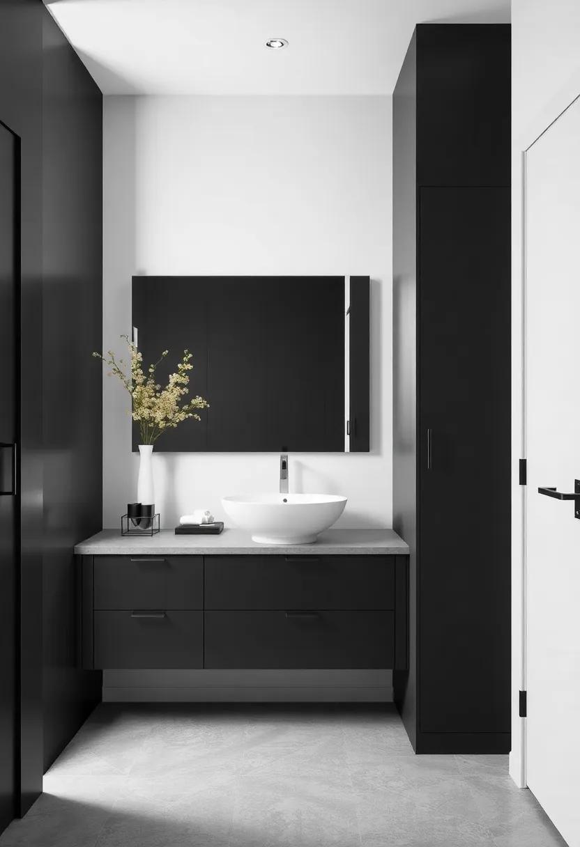 Innovative Pairings: Dark Finishes and bright‌ Accents in Design