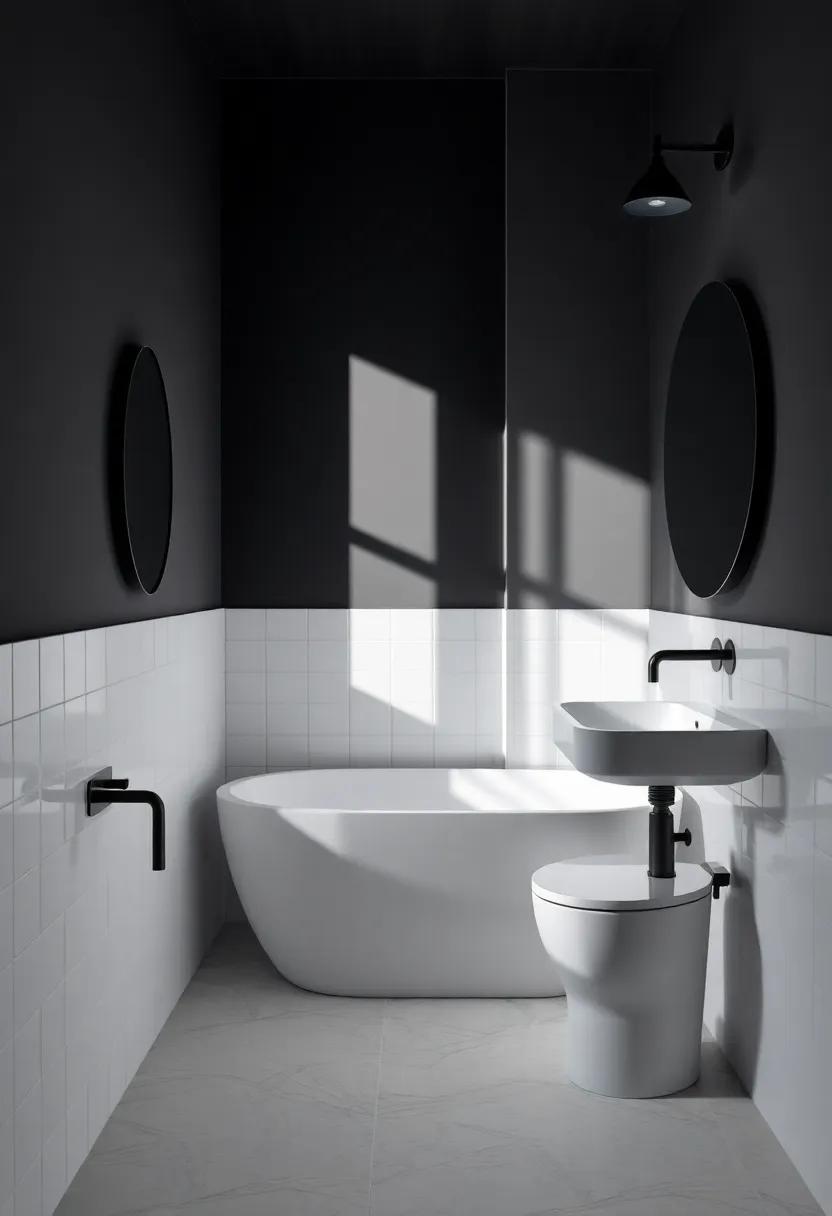 Layering Light and Shadow: The ⁢Role of Dark Fixtures in Ambiance