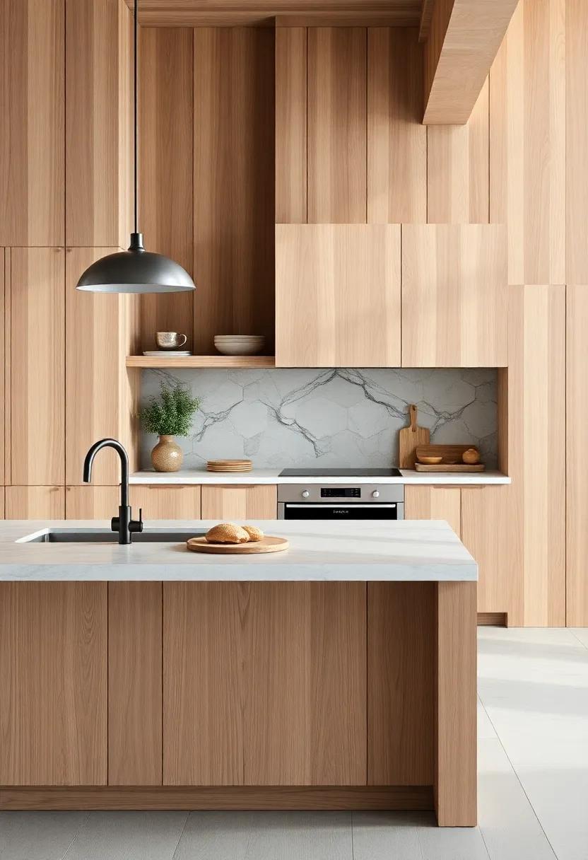 Natural​ Materials:⁣ Exploring Wood⁢ and Stone in Culinary Spaces