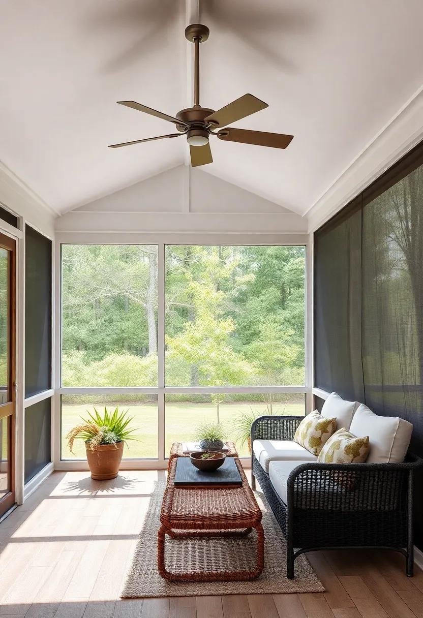 Create A Cozy Atmosphere With Screened Porches During All Seasons