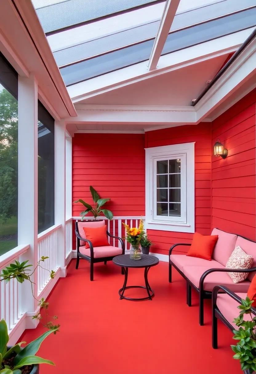 Bold Jewel Hues that Ignite Passion in Your Outdoor Space