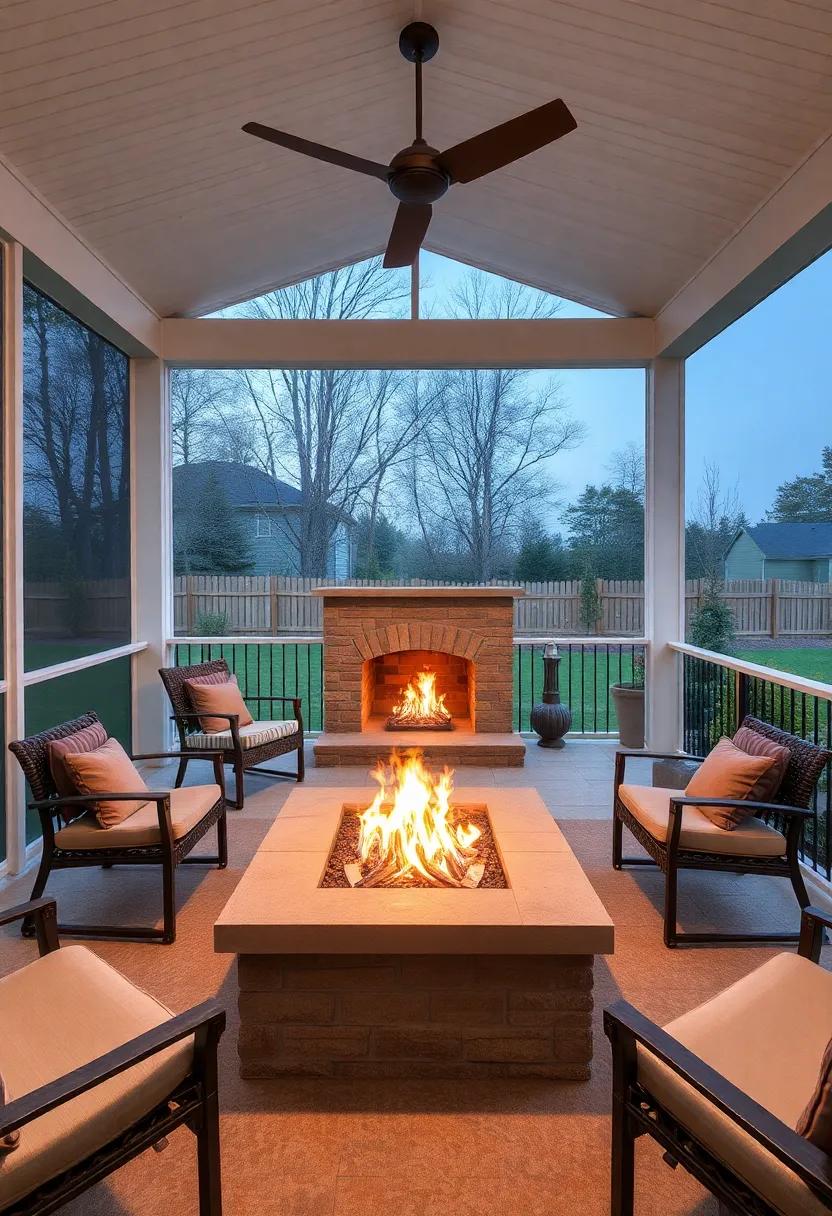 Creating a Warm Hearth with ​Outdoor-Friendly Fire Features