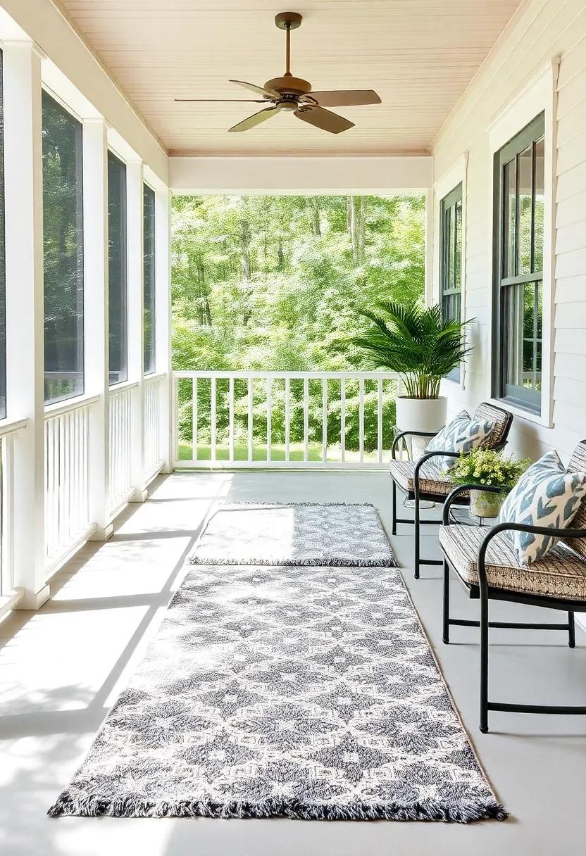 Lavish Textiles: Introduce plush, high-pile rugs that encourage bare feet and relaxation,⁤ perfect for lounging on lazy afternoons