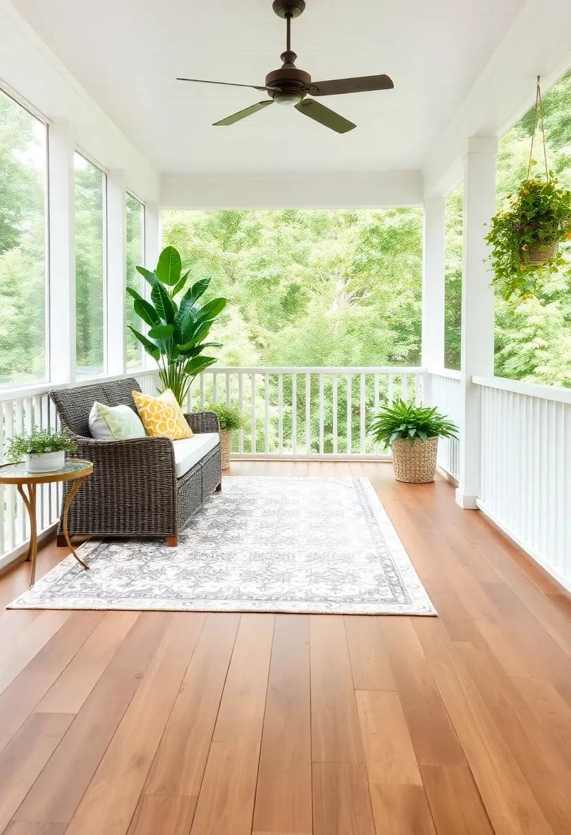 Layer It Up: ‍Combine a large, solid-color rug ​with a smaller,‍ patterned one for added ​texture and visual ‍interest