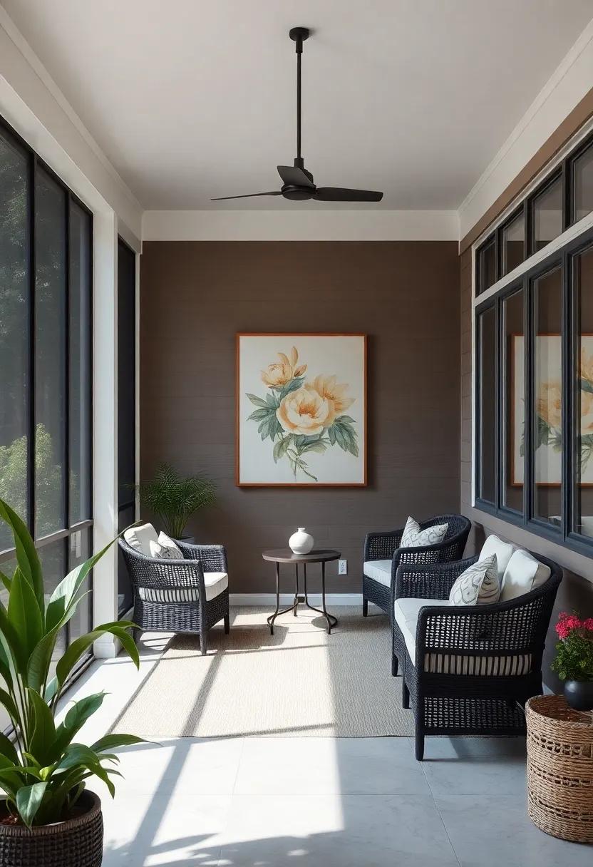 Create a Focal Point with Artwork or a Feature Wall That Captivates Guests