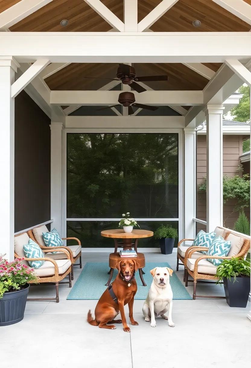 Pet-Friendly Designs That ⁢Enhance Outdoor ​Living
