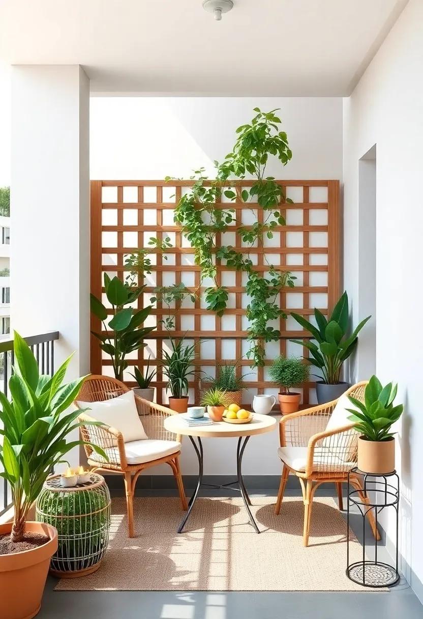 Enhancing Privacy‍ with ‍Trellises and Plant Screens​ for Your Breakfast Nook