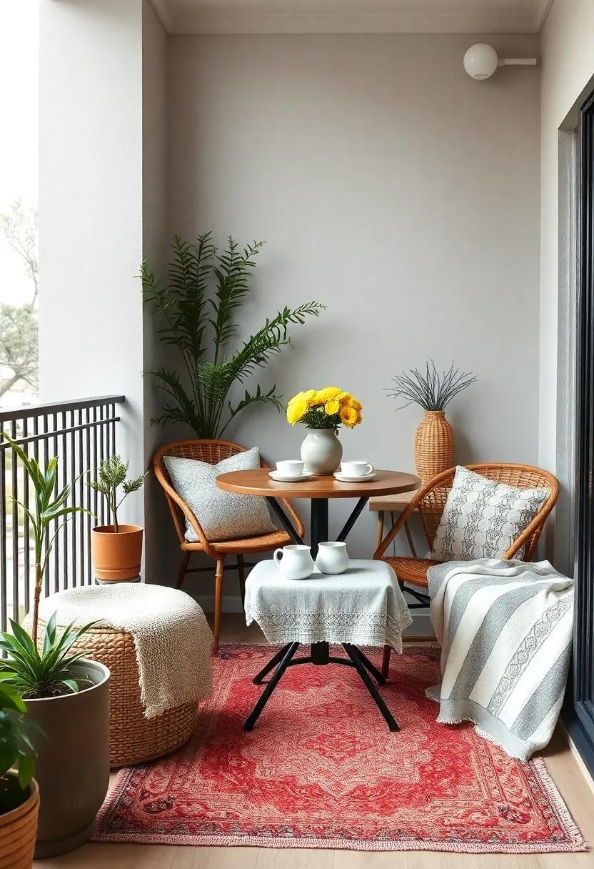 Layering Different‌ Textures ​with⁤ Rugs and Table​ Linens for a Cozy Vibe