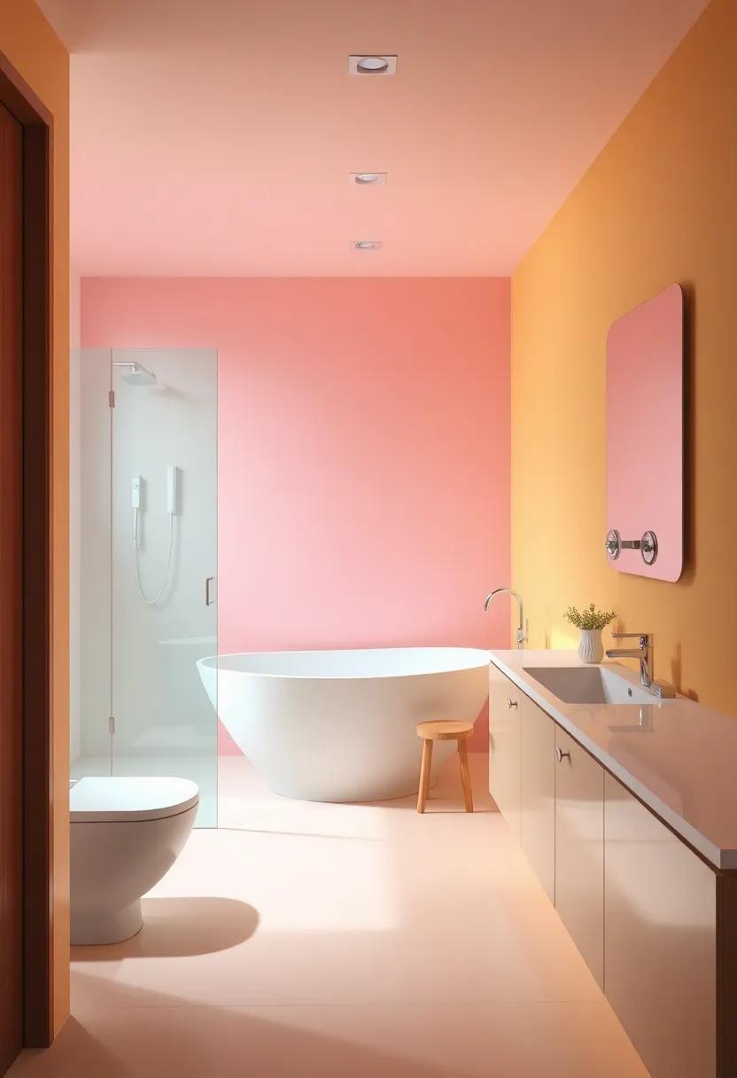 Embracing ⁣Bright Hues for ⁢an Invigorating Bathroom experience