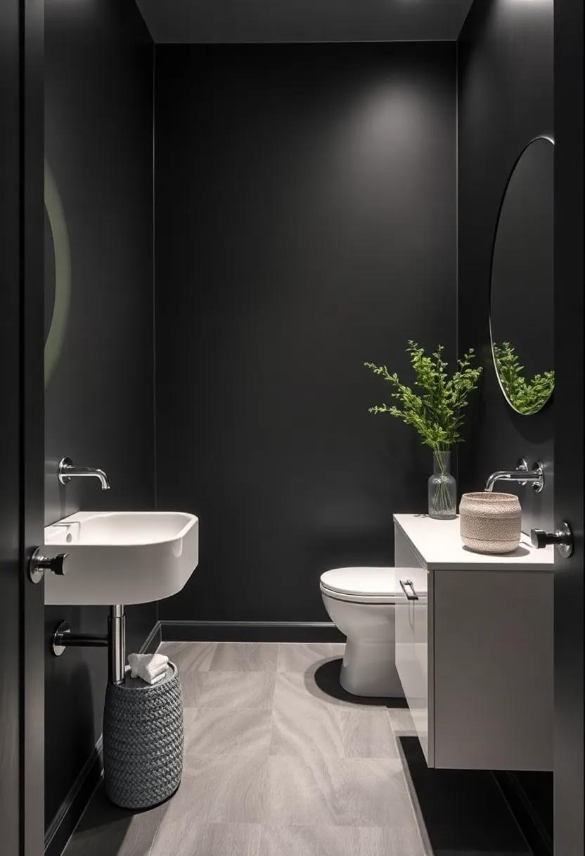 Creating a ‍Focal Point: ⁤utilizing⁢ Dark Walls for Statement ​Features