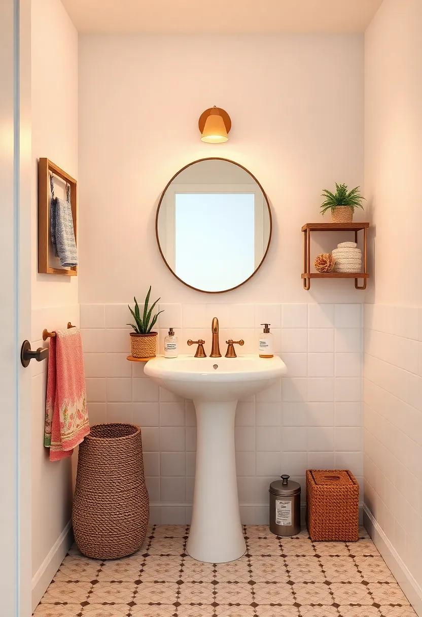 Playful⁤ Accessories That Inject Personality and Charm into Tiny Bathrooms