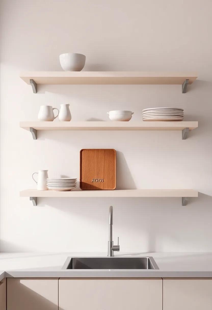 Open Shelves‍ as Artful Displays to Add Personality to your Kitchen