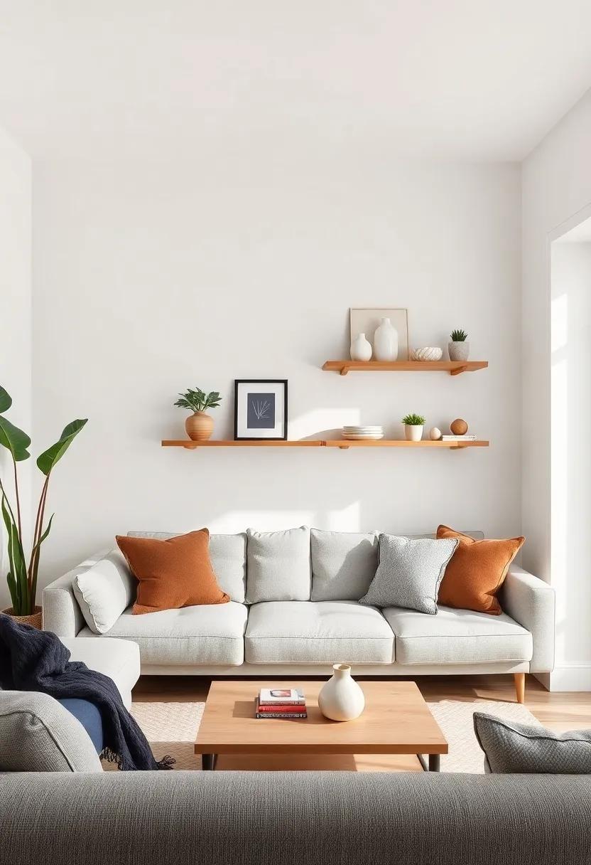 Repurposed drawer fronts turned into ⁣shelves for a creative and eco-friendly statement