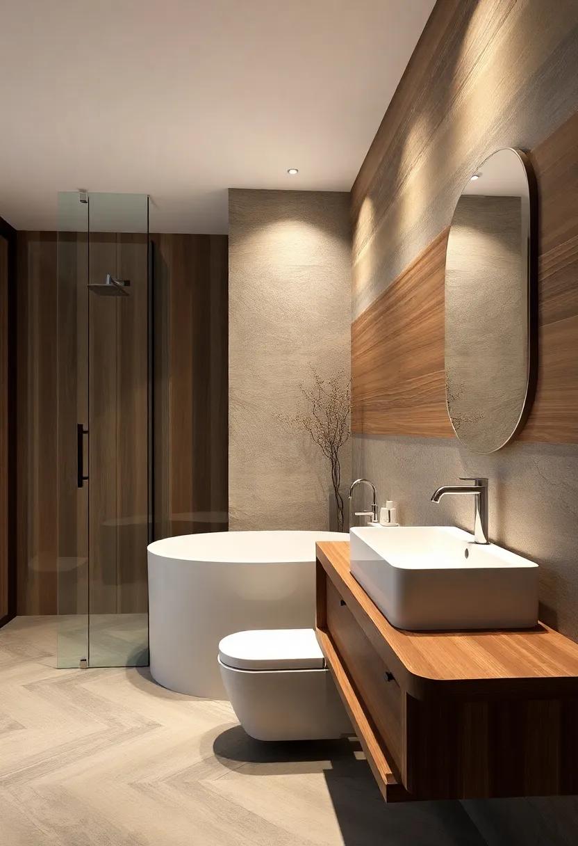 Incorporate natural materials like wood ⁣accents or stone ‍elements⁤ to bring warmth and texture into⁣ your ⁣design