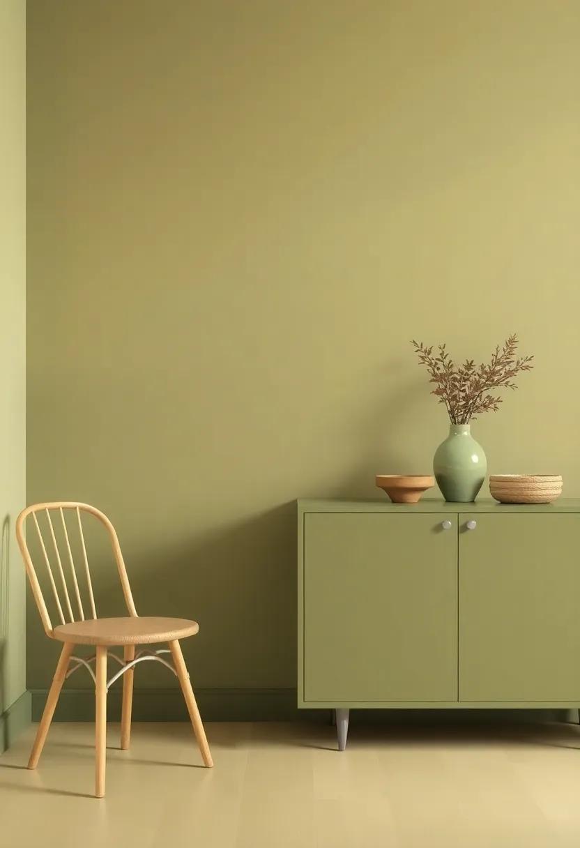 Earthy Olive: Connecting to nature, this earthy shade promotes‌ a‌ sense⁢ of⁣ grounding, ideal for family⁢ gatherings