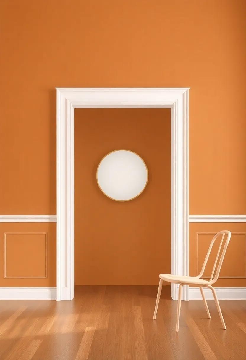 Warm Clay: This earthy orange-brown shade‌ adds an ancient, rustic charm, perfect⁢ for farmhouse-style dining rooms