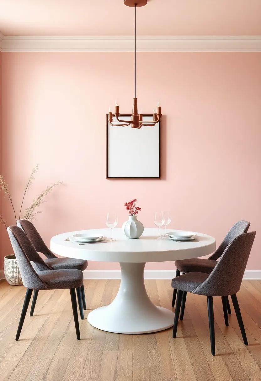 Blush Pink: A soft, romantic⁣ shade that creates a gentle and​ loving ​atmosphere for intimate dinners