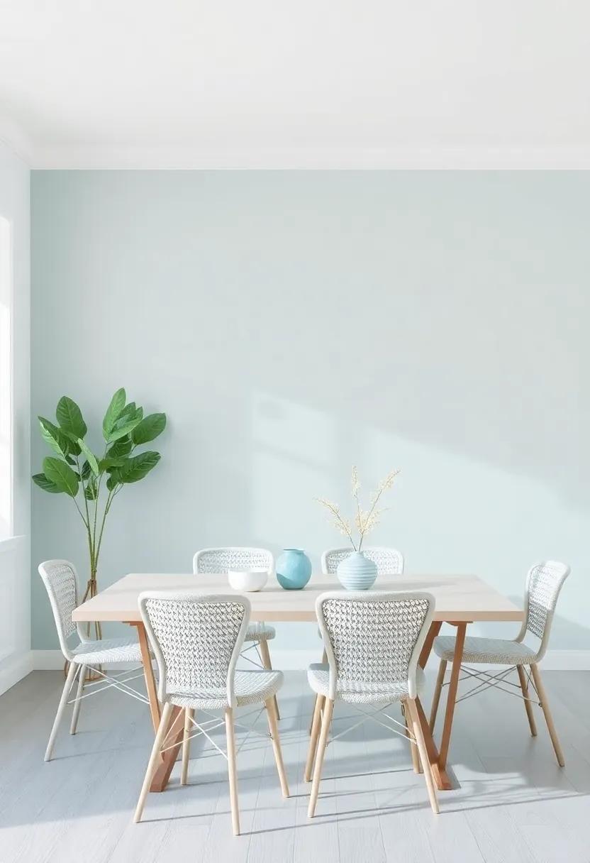 Soft Teal: Evoking ⁣a coastal feel, this color opens​ up the space and brings a refreshing breeze indoors