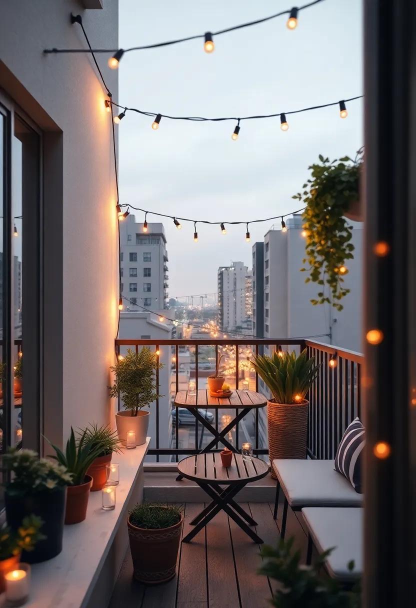 illuminating Your⁢ Balcony with‌ Cozy String Lights