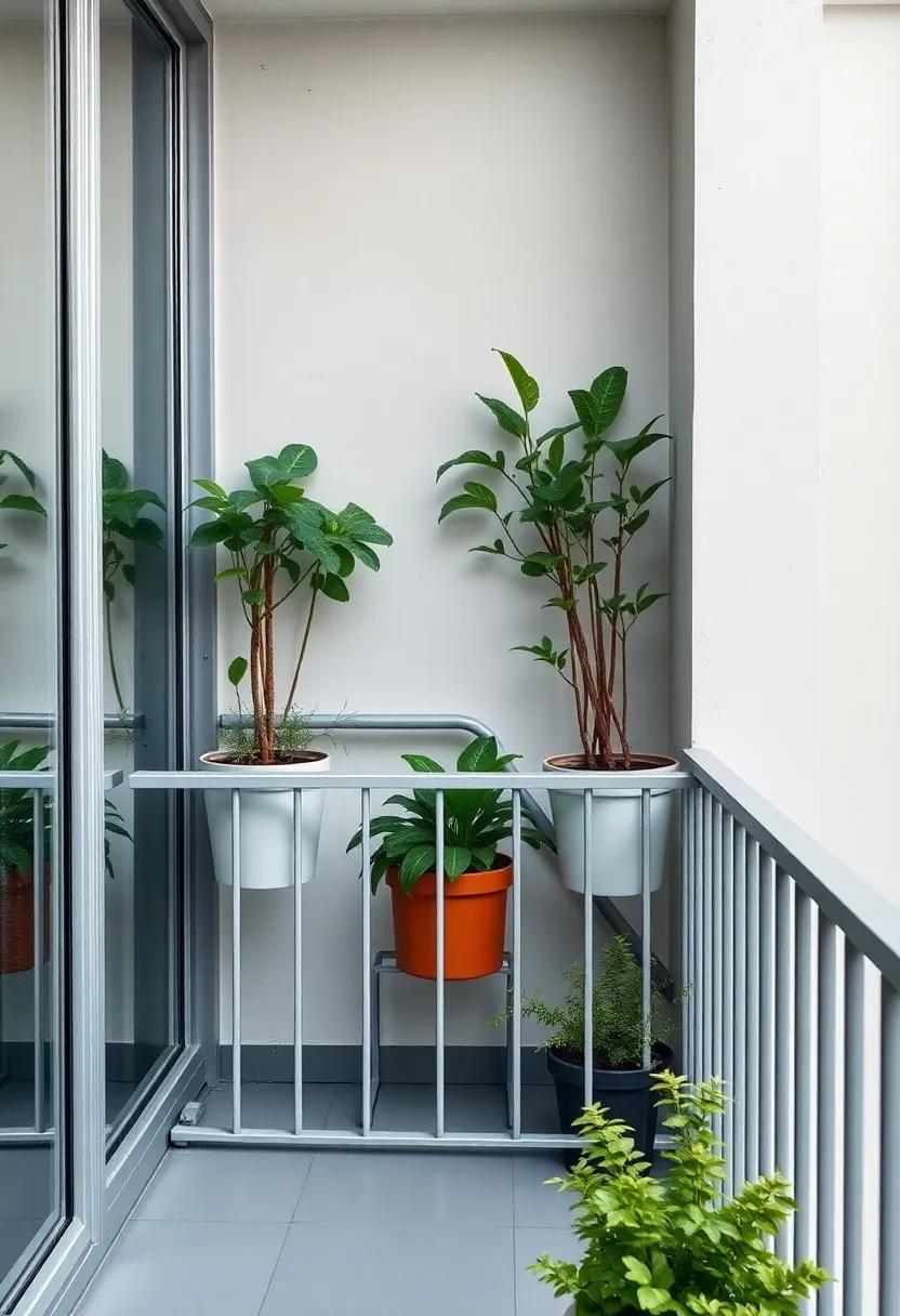 Utilizing Railings for Planters: Space-Saving Solutions
