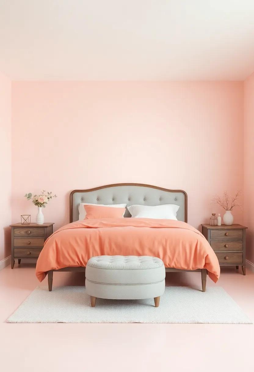 Blush Pink:‍ Playful yet elegant, blush pink⁣ adds a ‌soft touch that fosters an ‌atmosphere of romance and⁣ comfort in your⁤ bedroom