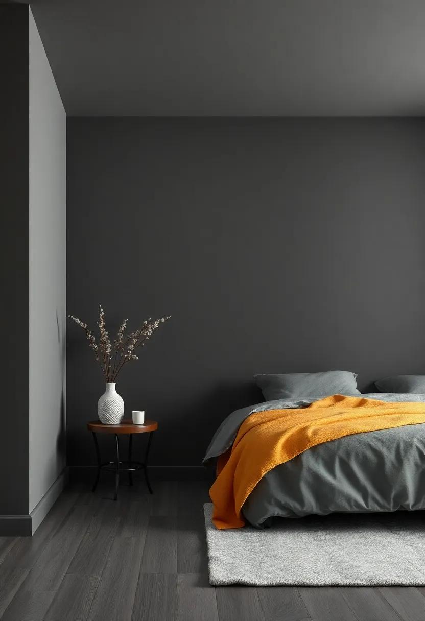 Charcoal⁣ Grey:​ This deep hue​ can create a cocoon-like feel when paired⁣ with the ‌right ‌lighting, adding modern elegance to your cozy retreat