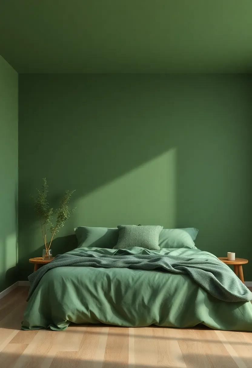 Moss ⁢Green: Earthy and calming, ⁣moss green creates an organic ‌feel, reminiscent of a​ forest retreat, offering serenity to your space