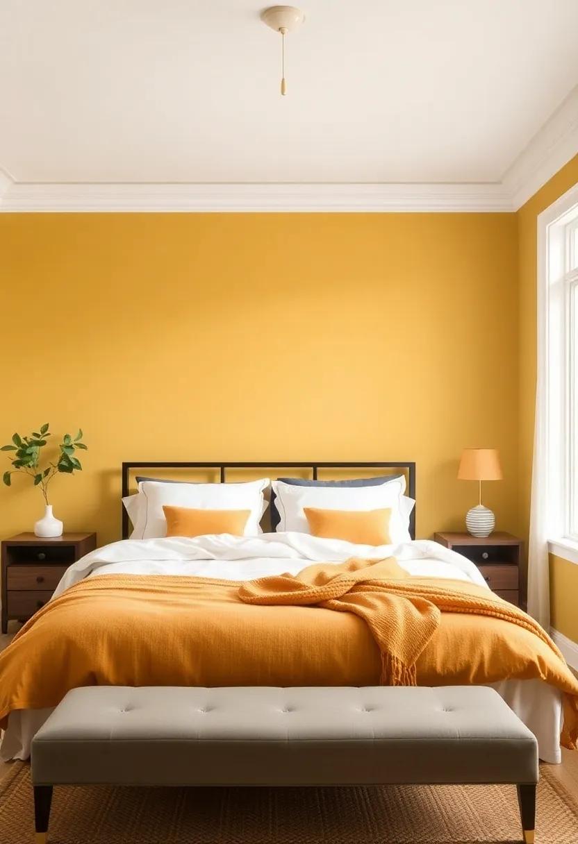 Muted Mustard: A ⁣bold⁤ yet subtle ⁢choice, muted mustard adds‍ a pop ‌of⁣ color without overwhelming the ​senses, inviting ⁣warmth and cheer