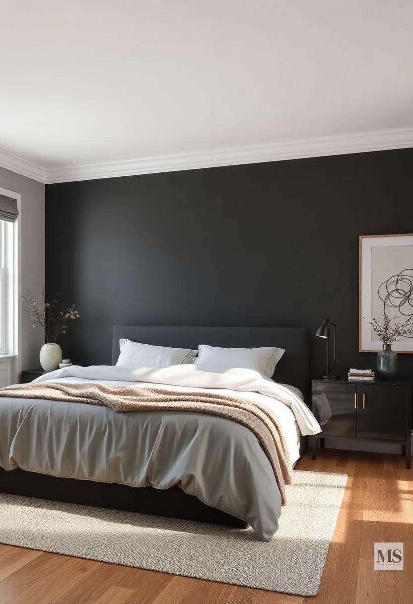 Muted Charcoal: A softer⁤ alternative to‌ black, muted‌ charcoal offers a dramatic, cozy vibe when⁣ used wisely with lighter⁤ accents