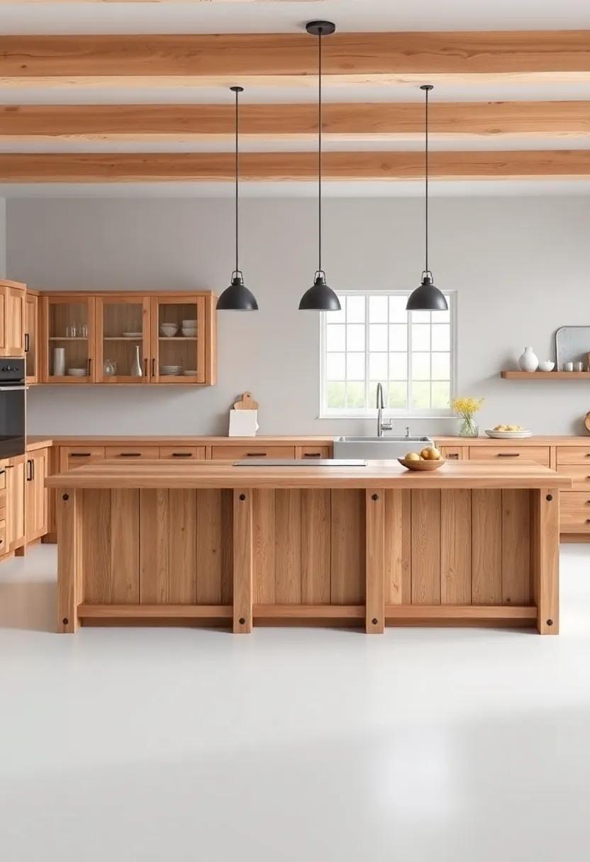 29 Charming Rustic Kitchen Islands to Transform Your Culinary Space