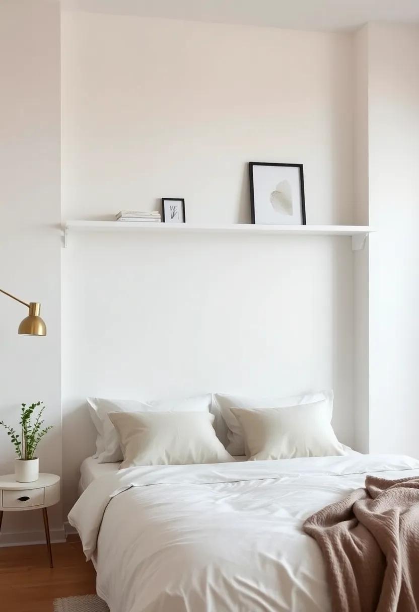 27 Chic Ideas for Minimalist Bedroom Shelf Decor That Elevate Your Space Effortlessly