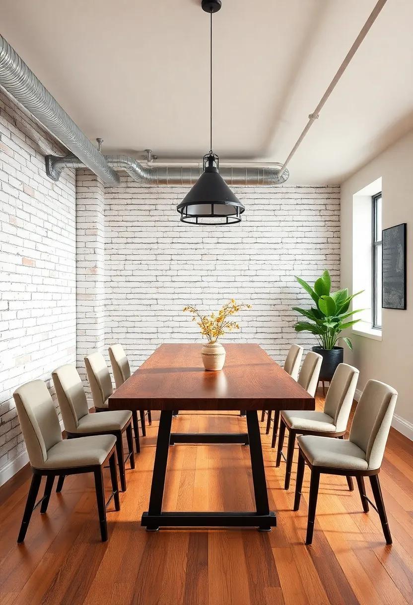 Transform Your Space: Embracing the Allure of Industrial Style Dining Rooms