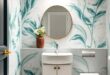 29 Stunning Guest Bathroom Wallpaper Ideas to Elevate Your Space